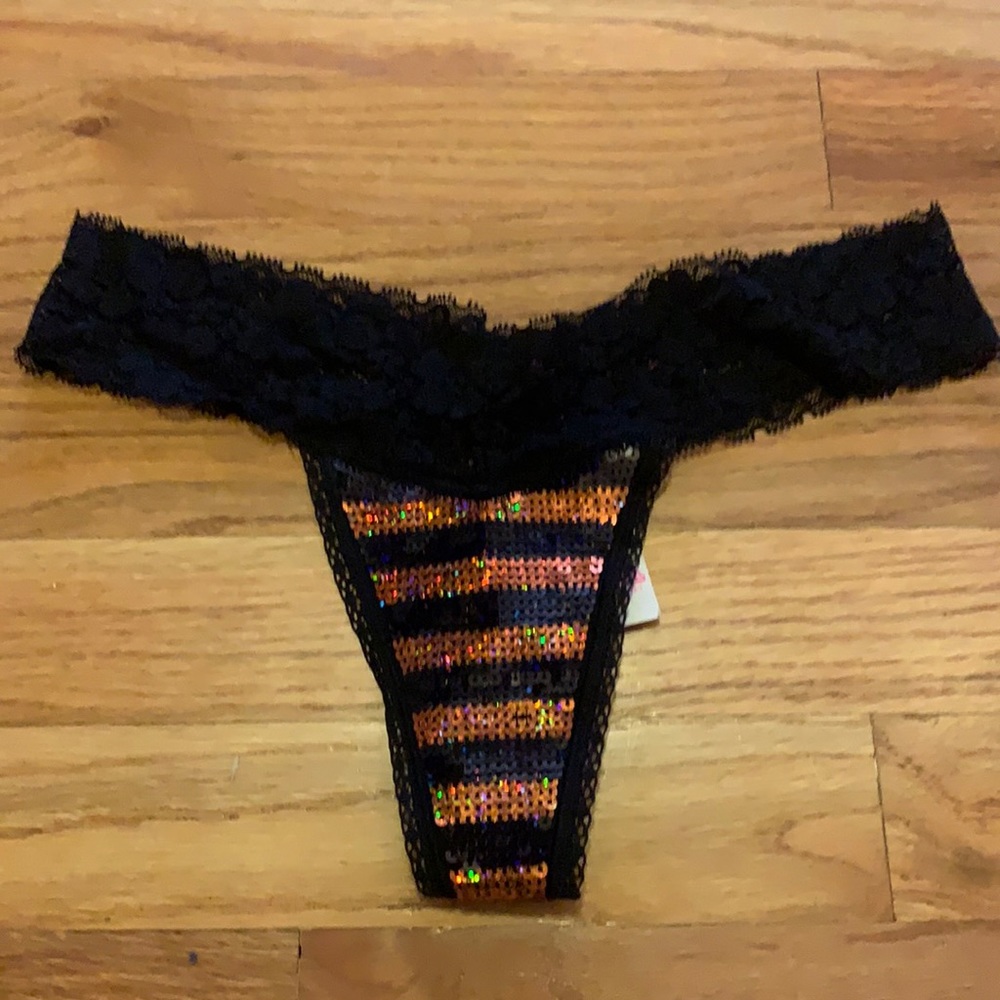 Victoria Secret Pink bronze and black sequin NWT